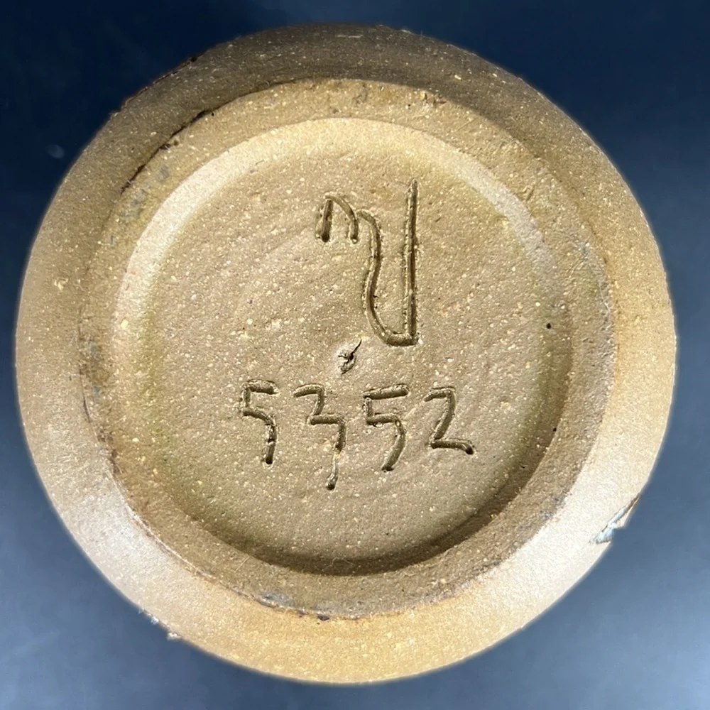 Studio Pottery Garlic Keeper